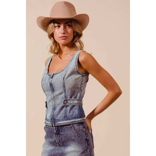 Denim Tank