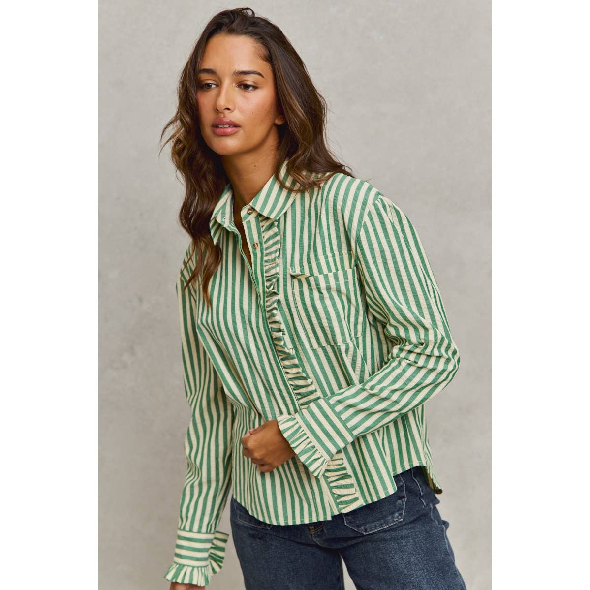 Button-down Blouse