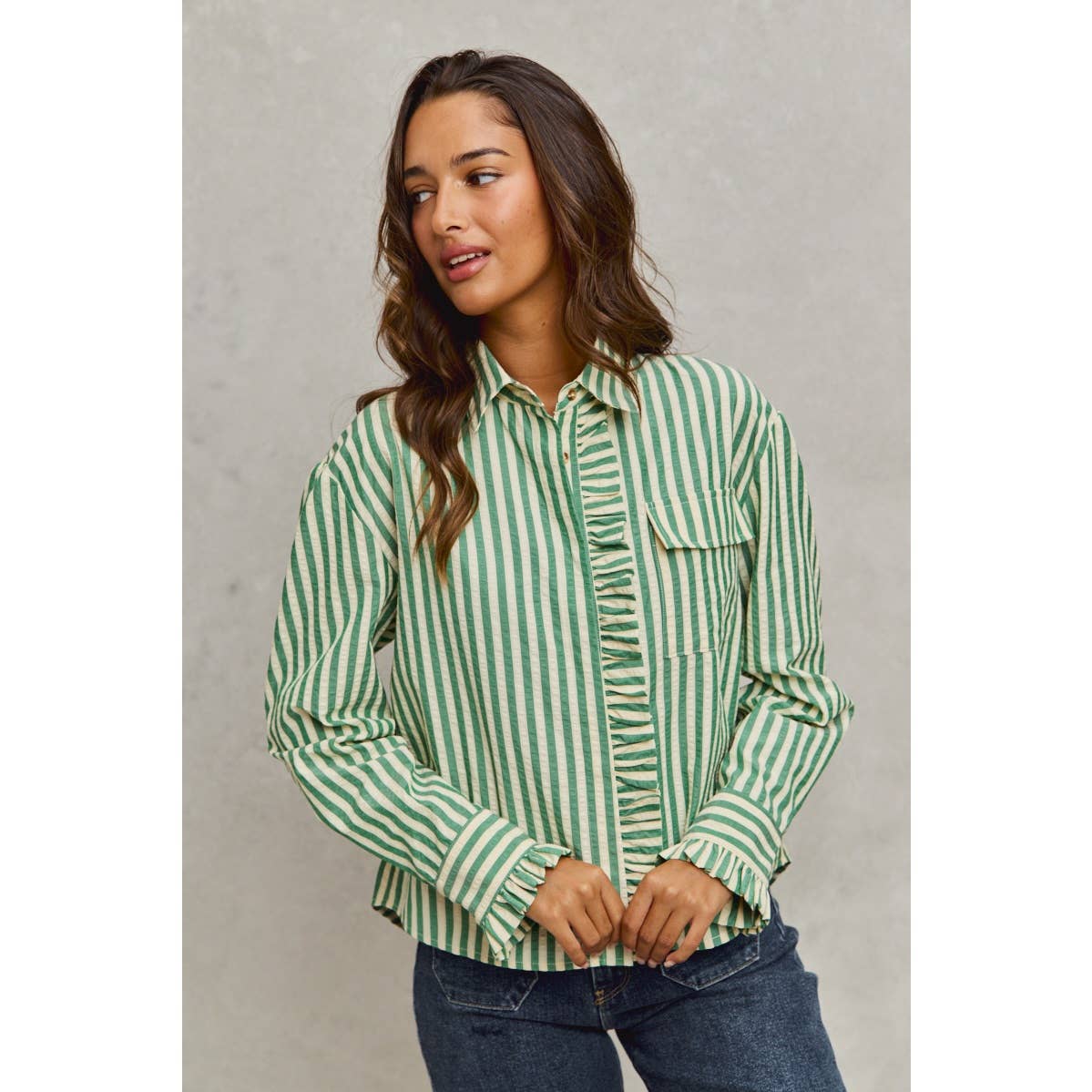 Button-down Blouse