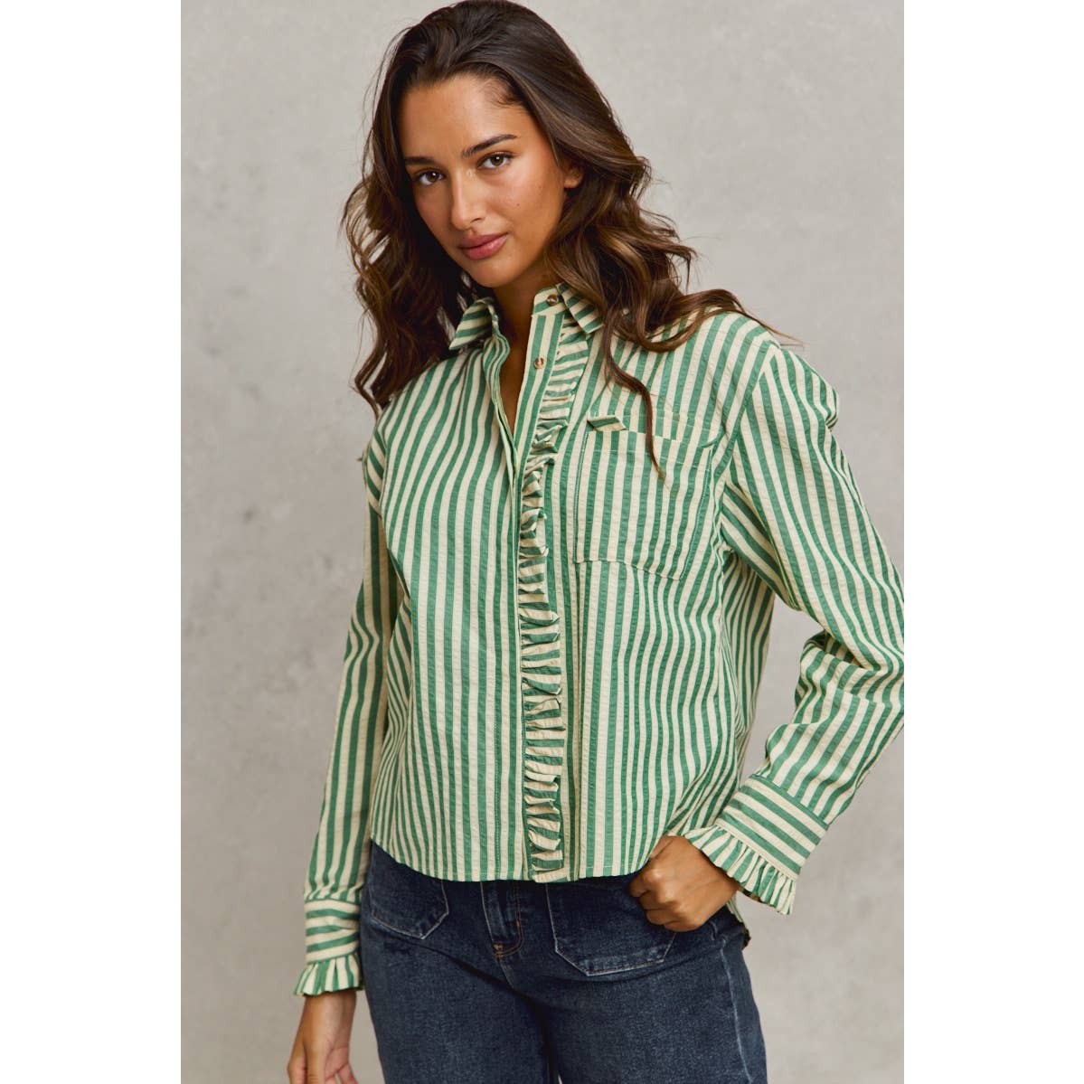 Button-down Blouse