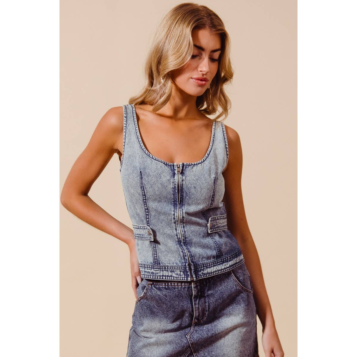 Denim Tank