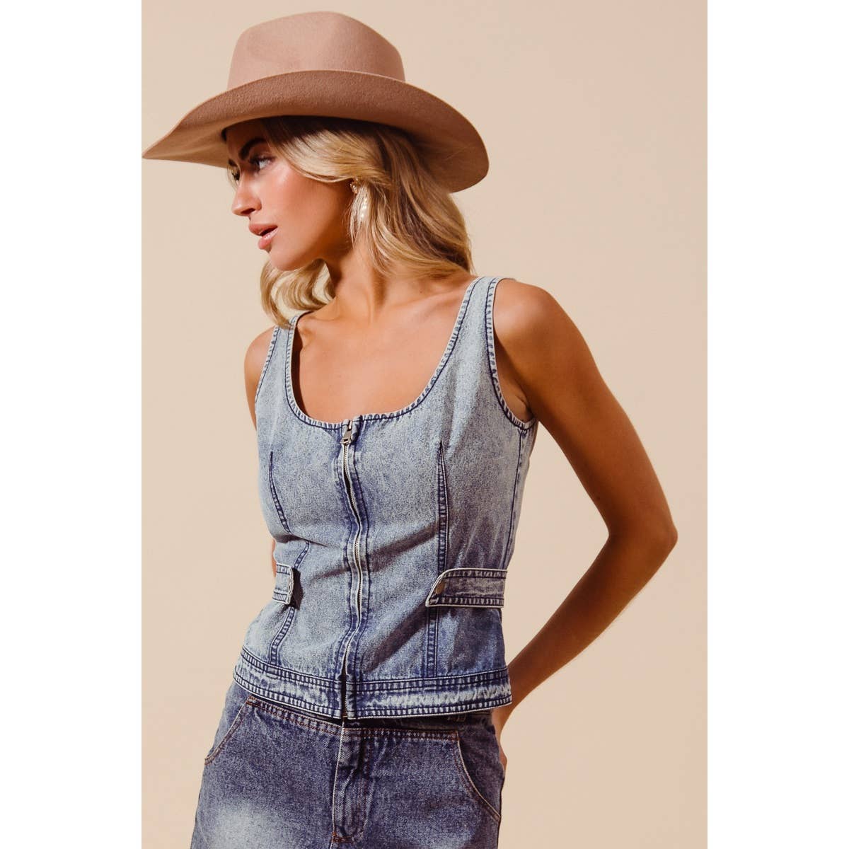 Denim Tank