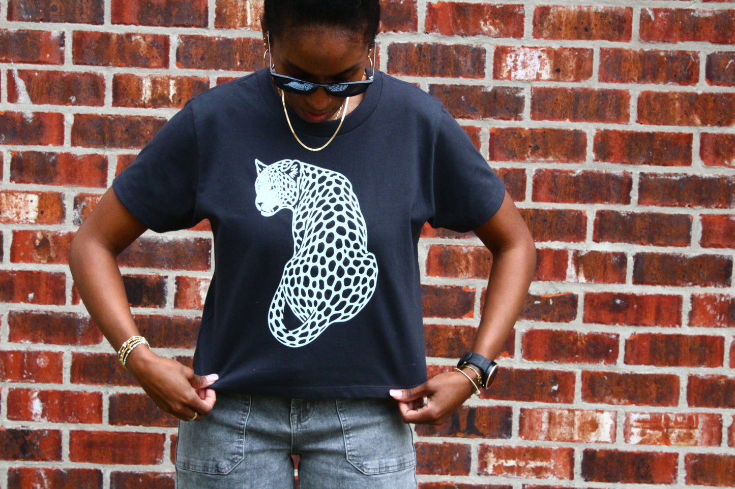 Cheetah Graphic Tee