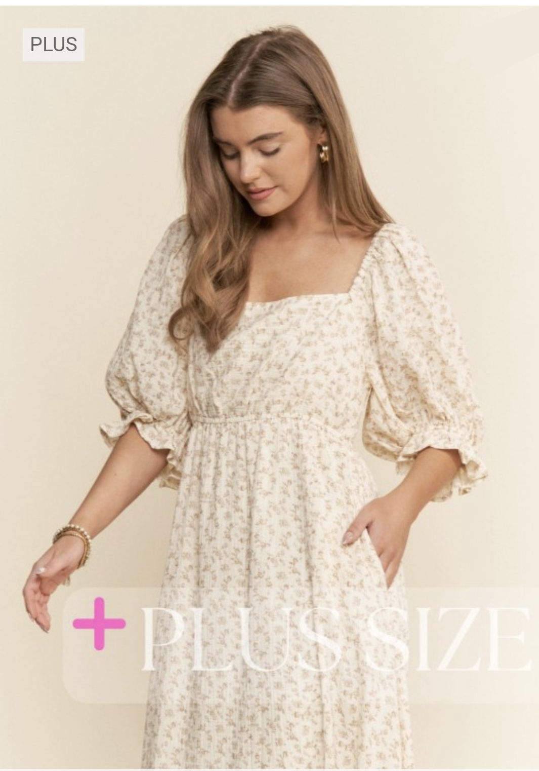 Plus size: Maxi Dress