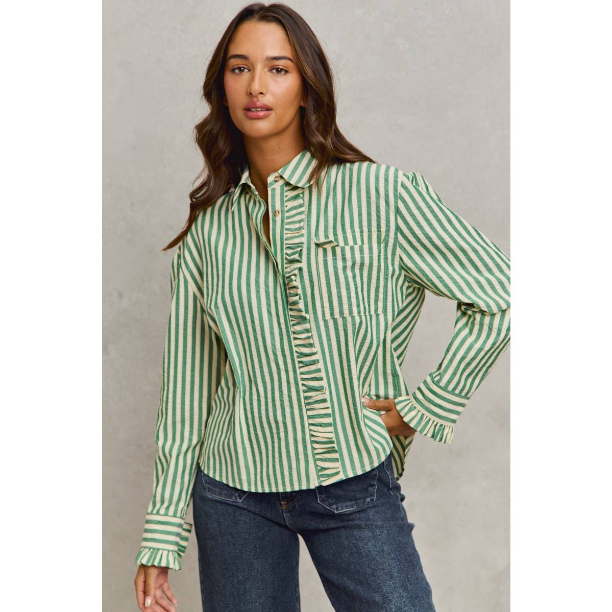 Button-down Blouse