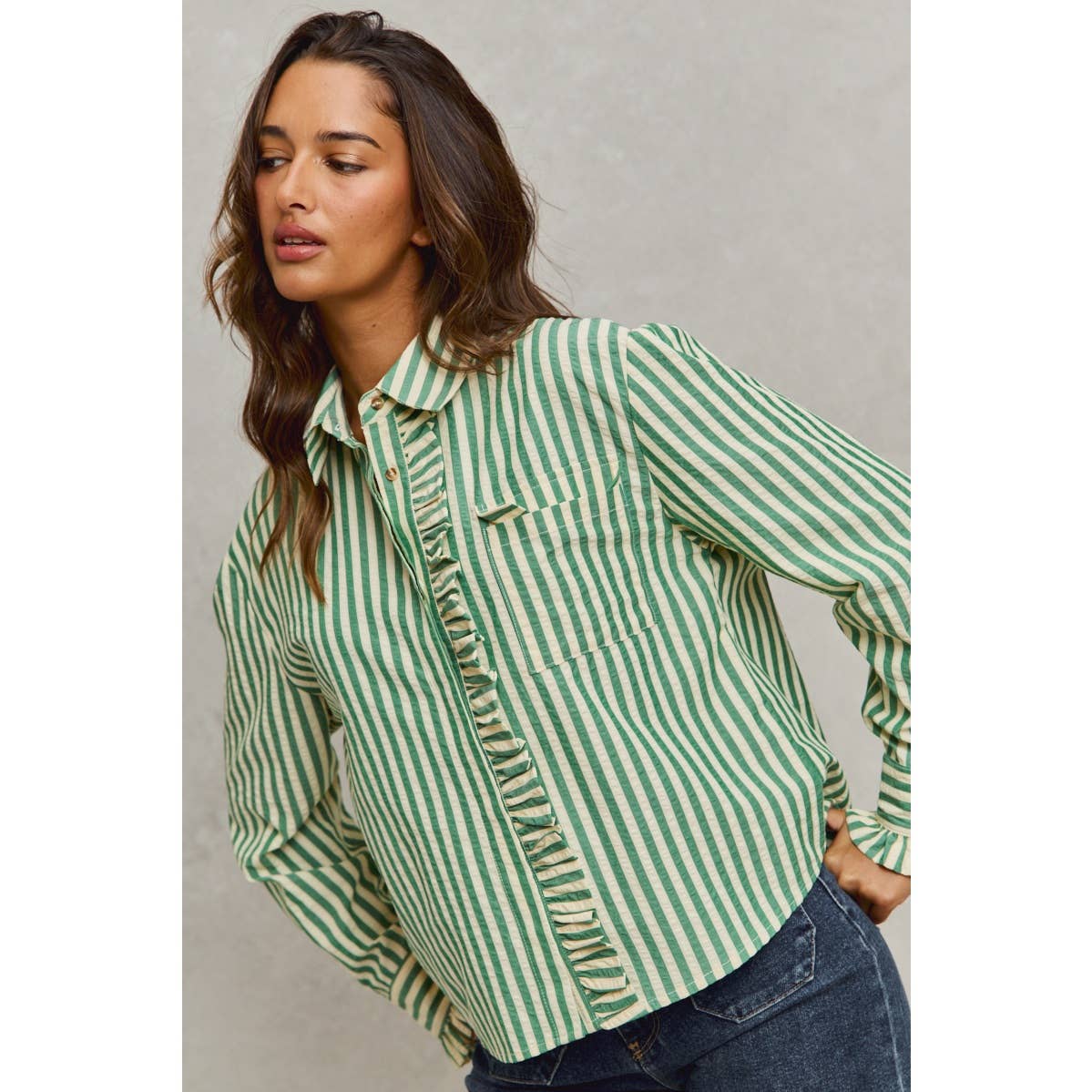 Button-down Blouse