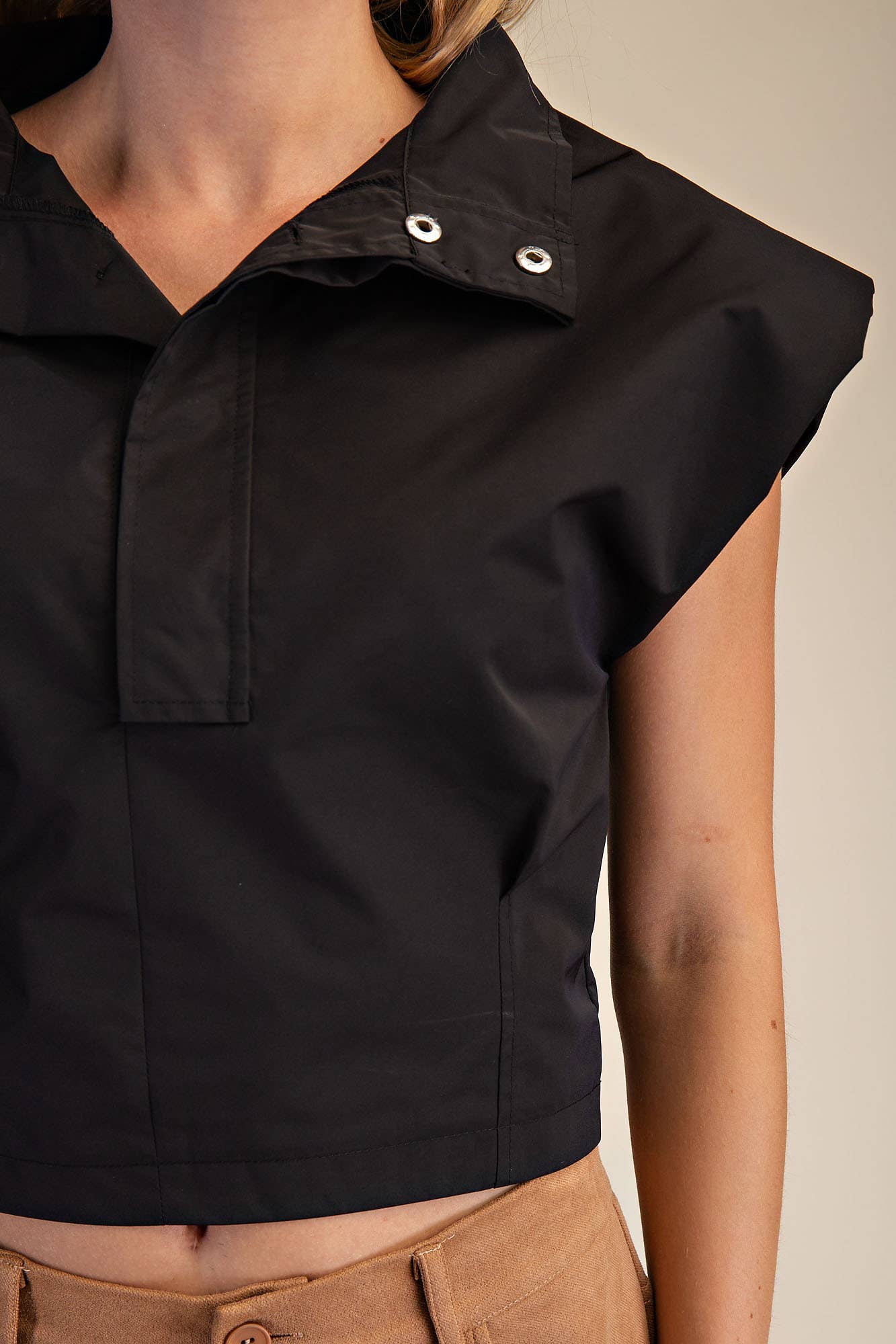 Mock Neck Top